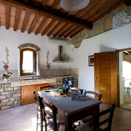 Villa Le Querciolaie Monteverdi Marittimo Buitenkant foto
